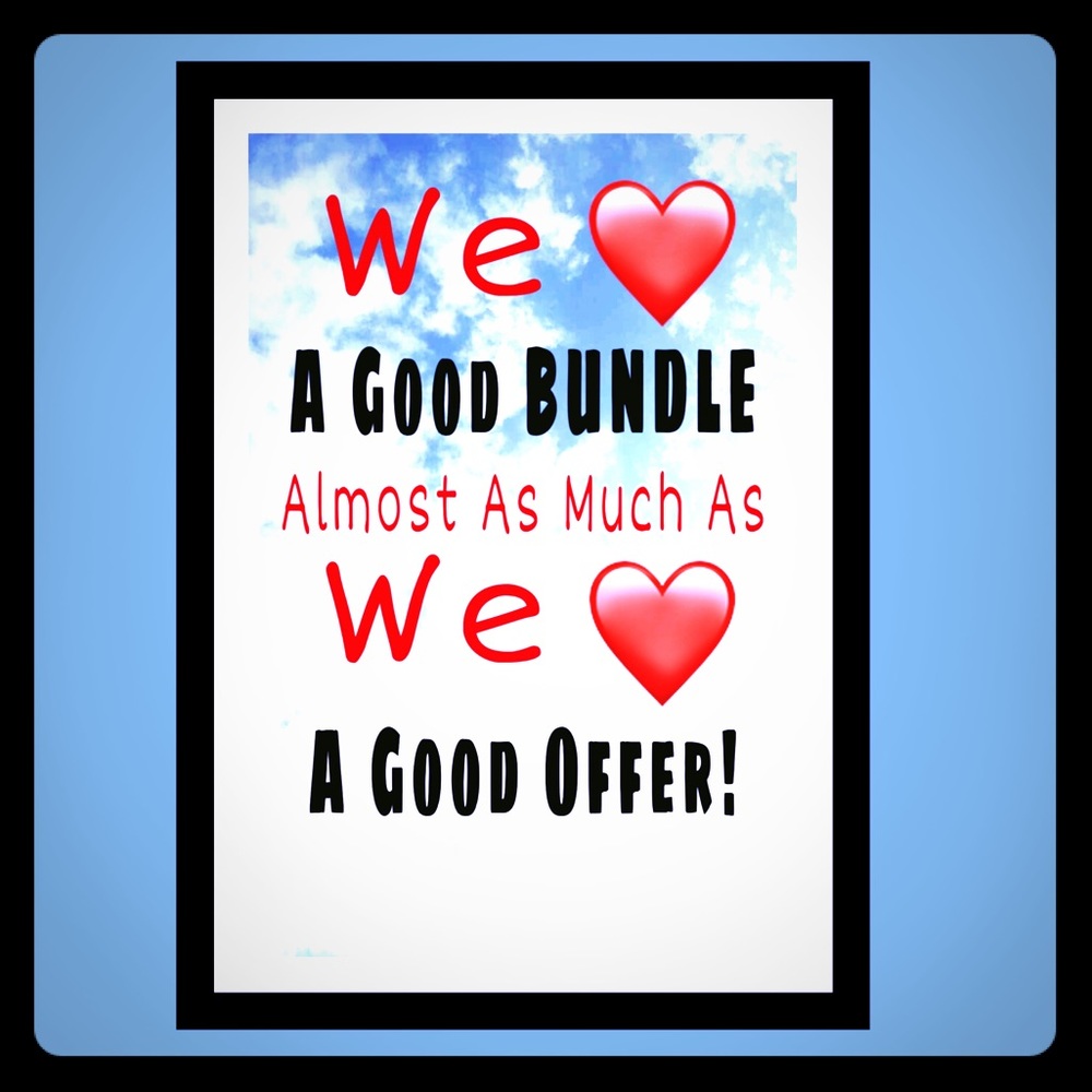 Bundles and Offers... WE ❤️ ‘Em!